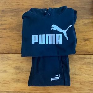 BLACK MENS MEDIUM PUMA TRACKSUIT